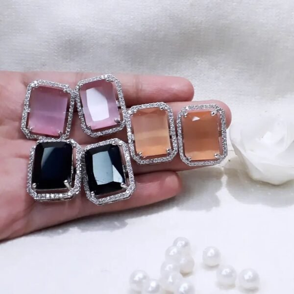 American Diamond Studs - Image 6
