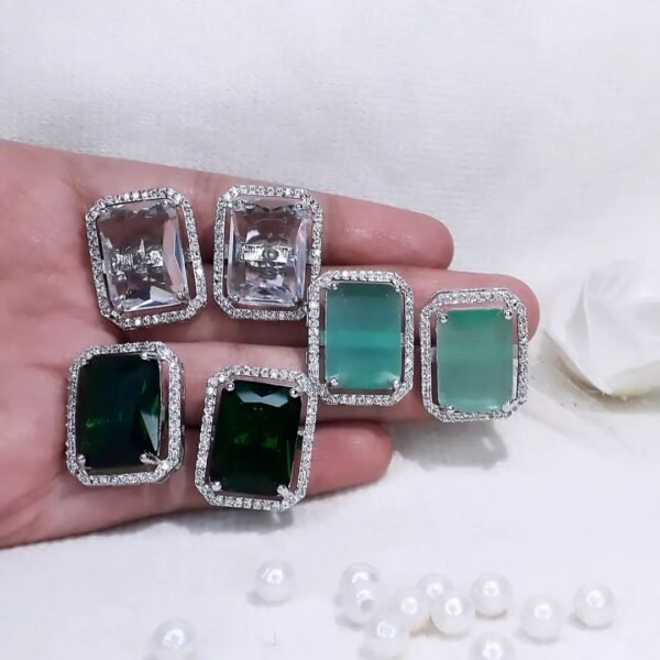 American Diamond Studs - Image 2