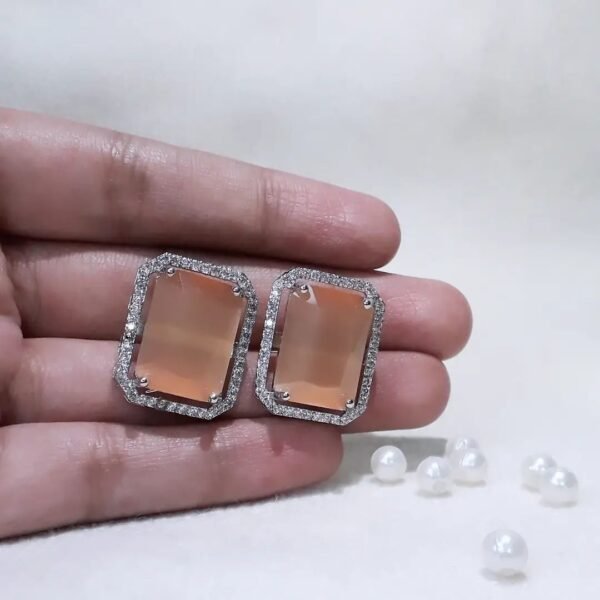 American Diamond Studs - Image 4
